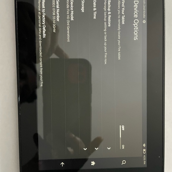 Amazon Kindle Fire Hd 3rd Generation - Picture 4 of 4